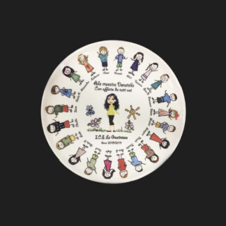 Piatto Bambini Personalizzati Stilizzati